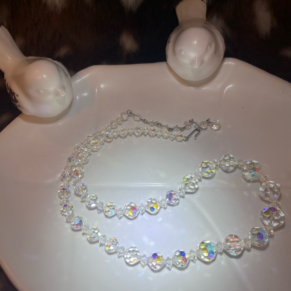 AB crystal necklace - Picture 2 of 9